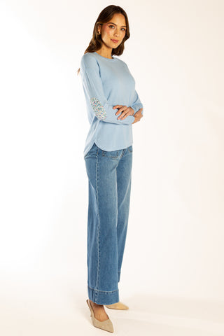 Swing Liberty Patch - baby blue | Bow & Arrow