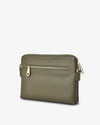 Bowery Crossbody – Khaki | Elms+King