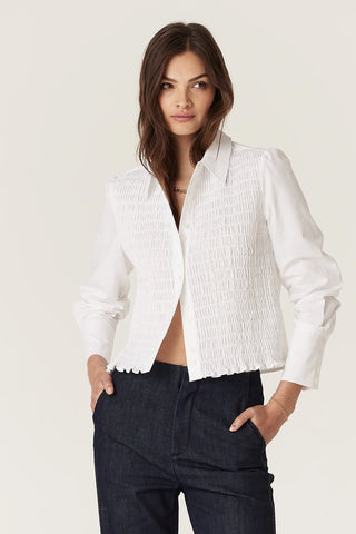 May Shirt - White| Cable