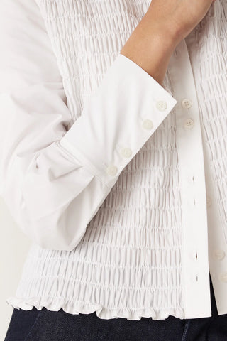 May Shirt - White| Cable
