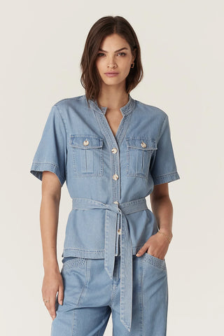 Pearce Top - Blue | Cable