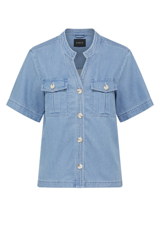 Pearce Top - Blue | Cable