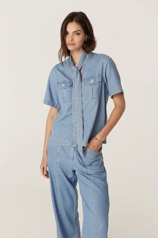 Pearce Top - Blue | Cable