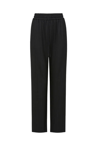Vincent Wool Pant - Navy Pinstripe | Cable Melbourne
