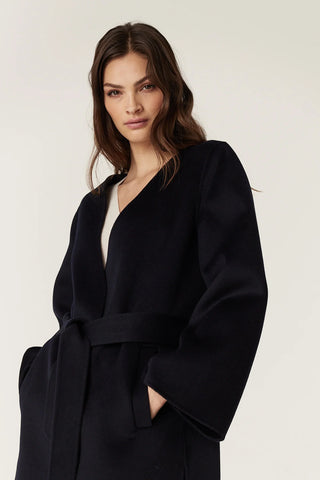 Lawson Coat - Navy | Cable