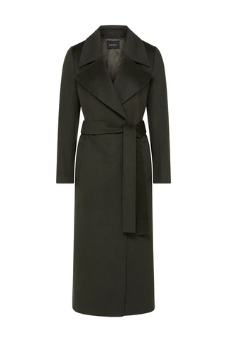 Evans Wool Coat - Forest Green | Cable Melbourne