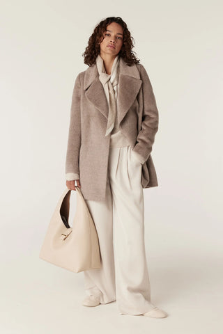 Sinclair Coat - Fawn | Cable Melbourne