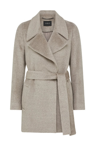 Sinclair Coat - Fawn | Cable Melbourne