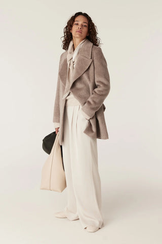 Sinclair Coat - Fawn | Cable Melbourne