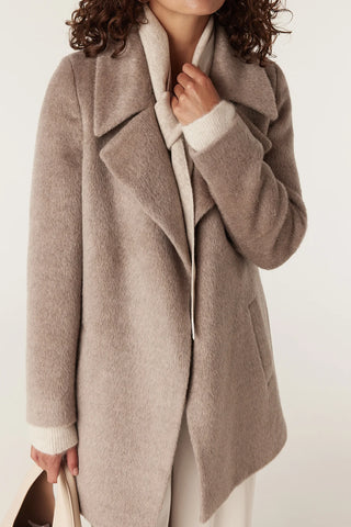 Sinclair Coat - Fawn | Cable Melbourne