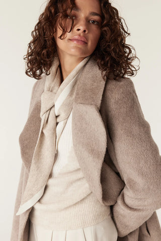 Sinclair Coat - Fawn | Cable Melbourne