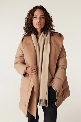 Pure Wool Scarf - Camel | Cable Melbourne