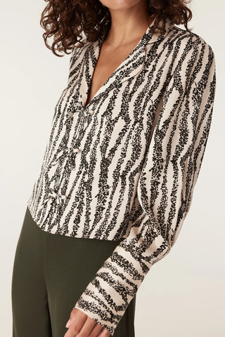 Sabine Blouse - Speckle Print | Cable Melbourne