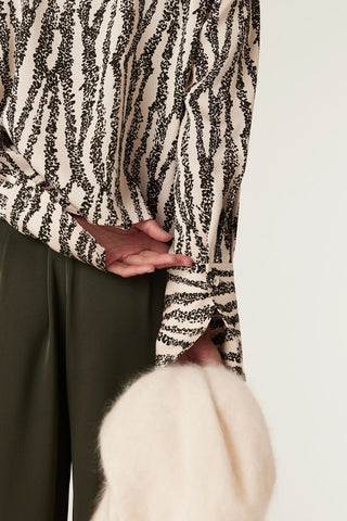 Sabine Blouse - Speckle Print | Cable Melbourne
