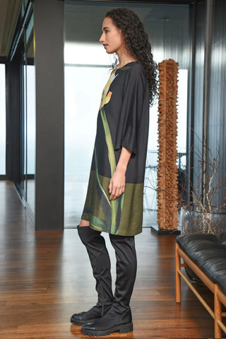 Shift Code dress - Olive Tulip | Cooper