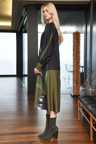 Sweet Simplicity dress - Olive Tulip | Cooper