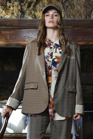 Criss-Crossed Jacket - Multi | Cooper