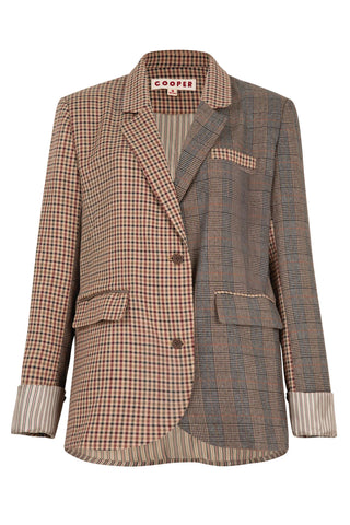 Criss-Crossed Jacket - Multi | Cooper