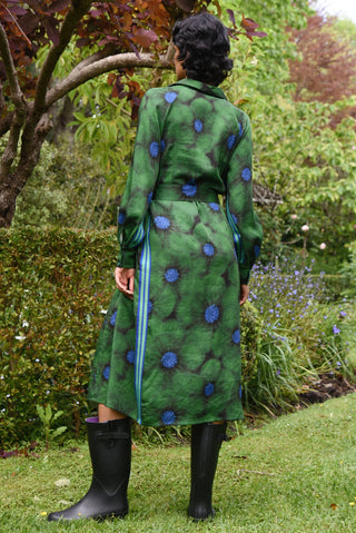 Winterful Dress - Green Floral | Cooper