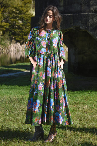 Floral Flair Dress - Green | Coop by Trelise Cooper