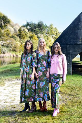 Floral Flair Dress - Green | Coop by Trelise Cooper