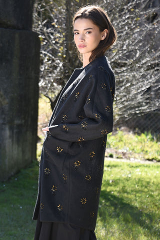 Bead It Coat - Black | Coop by Trelise Cooper