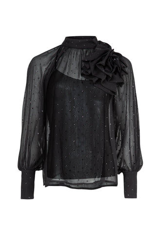 Sew Fancy Blouse - Black | Coop by Trelise Cooper