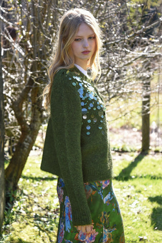 Cardi-Bling Cardigan - Green | Coop by Trelise Cooper