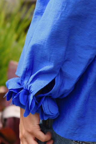 Budding Romance Blouse – Blue | Coop