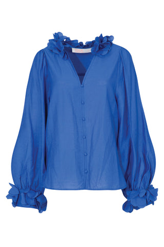 Budding Romance Blouse – Blue | Coop