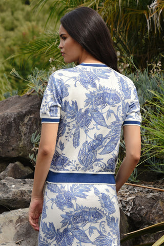 Out of the Blue Top – Blue & White | Coop