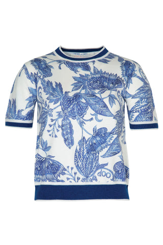 Out of the Blue Top – Blue & White | Coop
