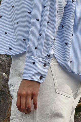 Heart Line Shirt – Blue | Coop