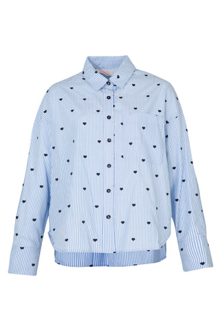 Heart Line Shirt – Blue | Coop