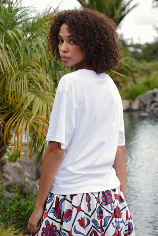 Gotta Bow T-Shirt – White & Red | Coop