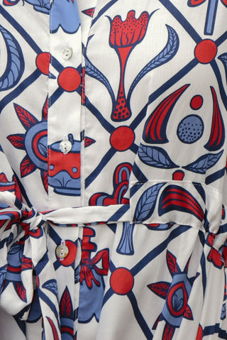 Tie One On Dress – Red White & Blue | Coop