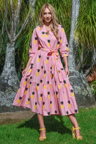 Coop Pineapple Palms Dress