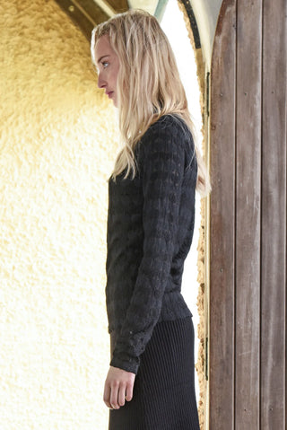 Heart Work Top - Black | Cooper