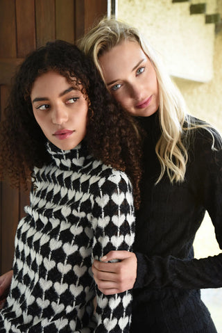 Heart Work Top - Black | Cooper