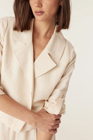 Goldie Jacket – Ecru | Cable Melbourne