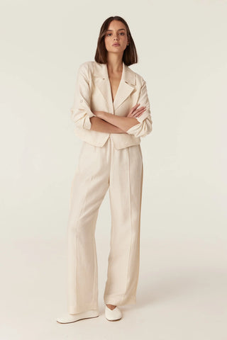 Goldie Pant – Ecru | Cable Melbourne