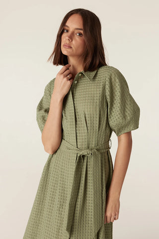 Alana Midi Dress – Olive | Cable Melbourne