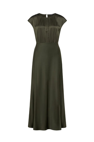Muse Dress – Dark Green | Cable Melbourne