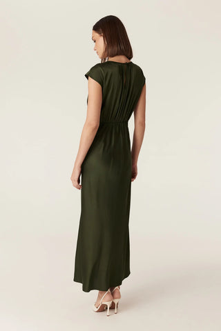 Muse Dress – Dark Green | Cable Melbourne