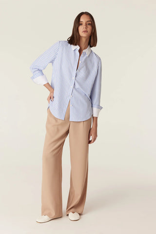 Paris Shirt – Blue Stripe | Cable Melbourne