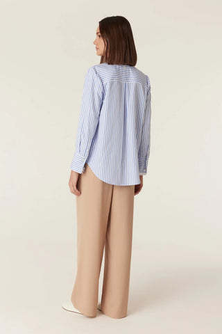 Paris Shirt – Blue Stripe | Cable Melbourne