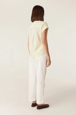 Portsea Shirt - Yellow Stripe | Cable