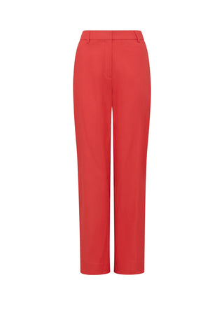 Aldo Sateen Pant - Red | Cable