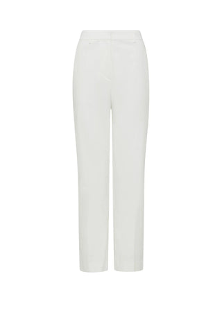 Aldo Sateen Pant - White | Cable