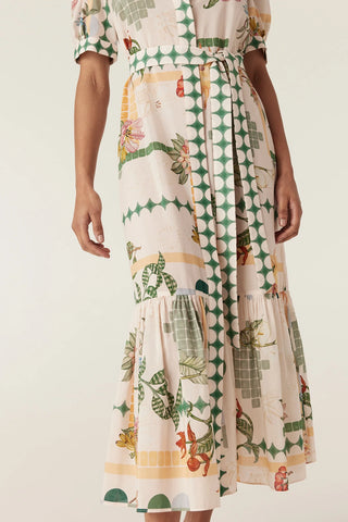 Evita Maxi Dress - Eden Print | Cable